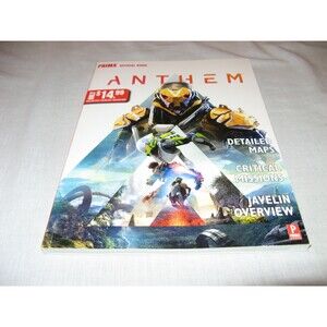 Anthem : Official Guide by Prima Games (2019, Trade Paperback) NICE